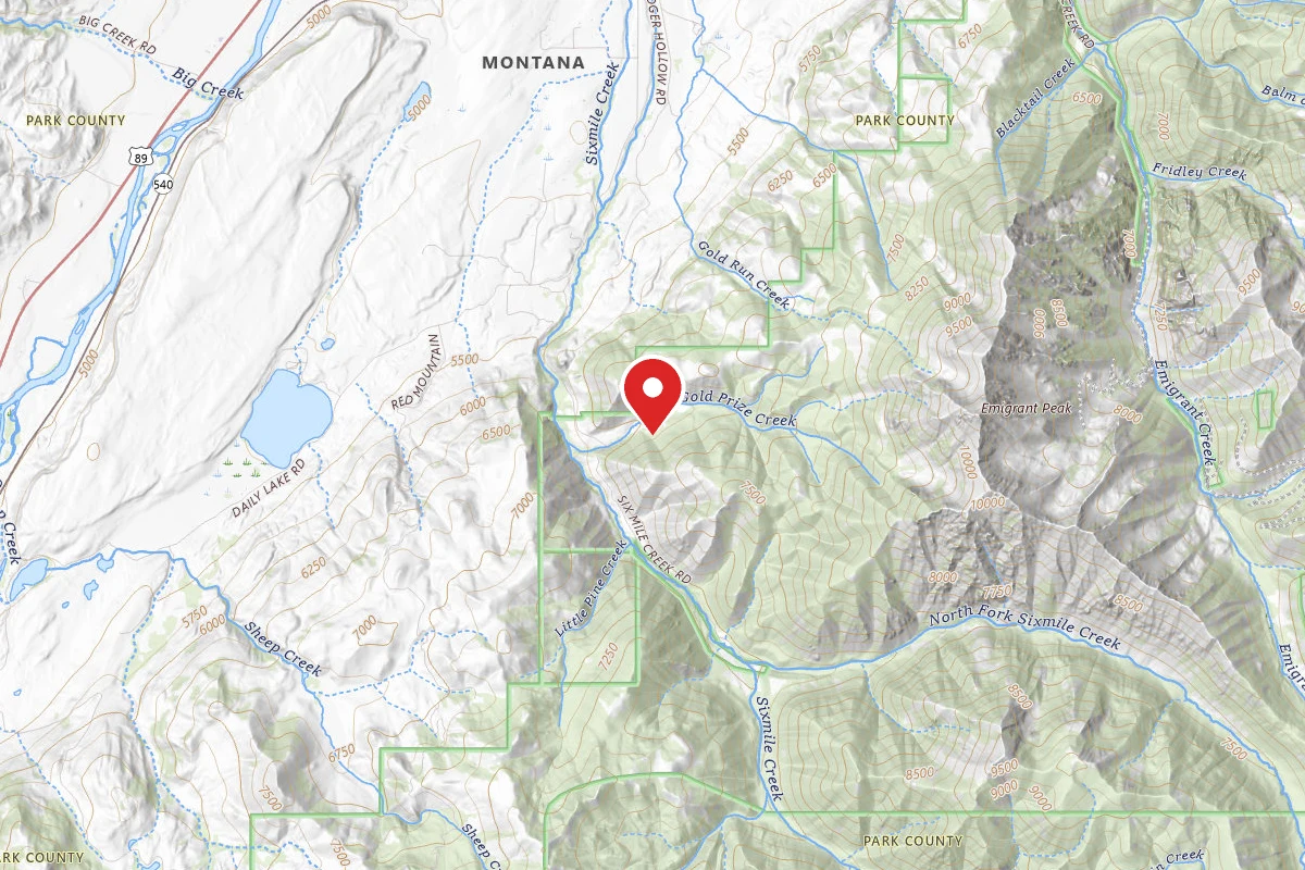 Custer Gallatin Dispersed Campsite 6 MILE 003