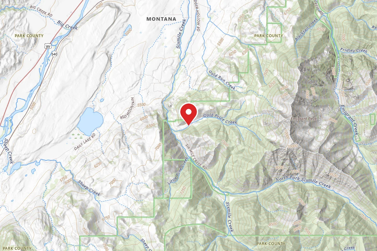 Custer Gallatin Dispersed Campsite 6 MILE 04