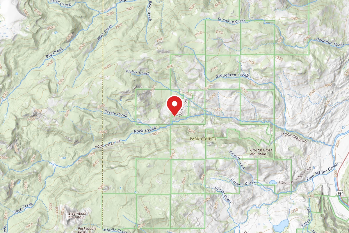 Custer Gallatin Dispersed Campsite S ROCK 002