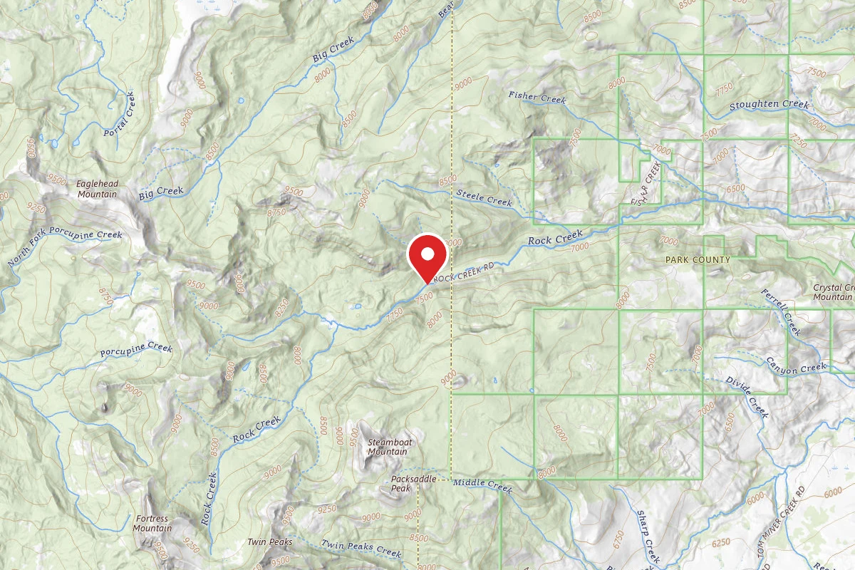 Custer Gallatin Dispersed Campsite S ROCK 003