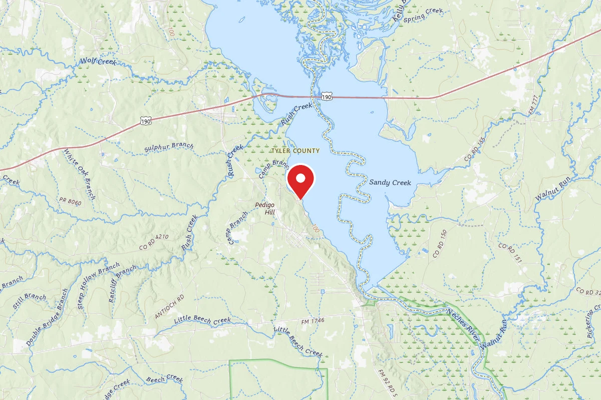Campers Cove - Town Bluff Reservoir