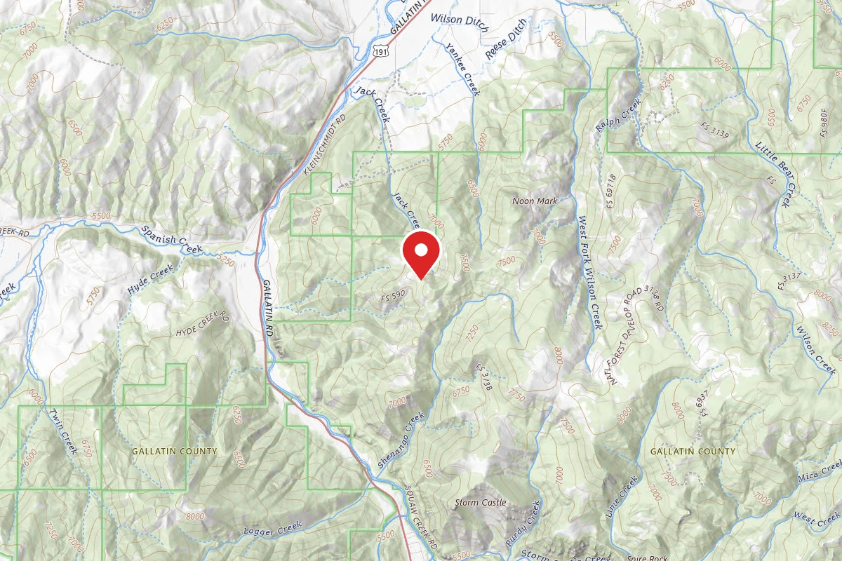 Custer Gallatin Dispersed Campsite FR3138-11