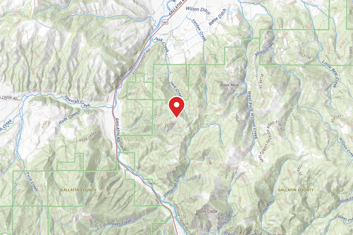 Custer Gallatin Dispersed Campsite FR3138-12