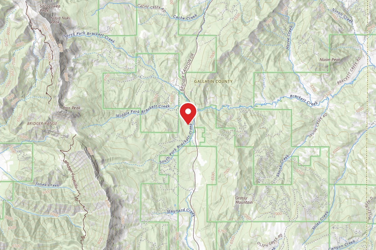 Custer Gallatin Dispersed Campsite FR631-01