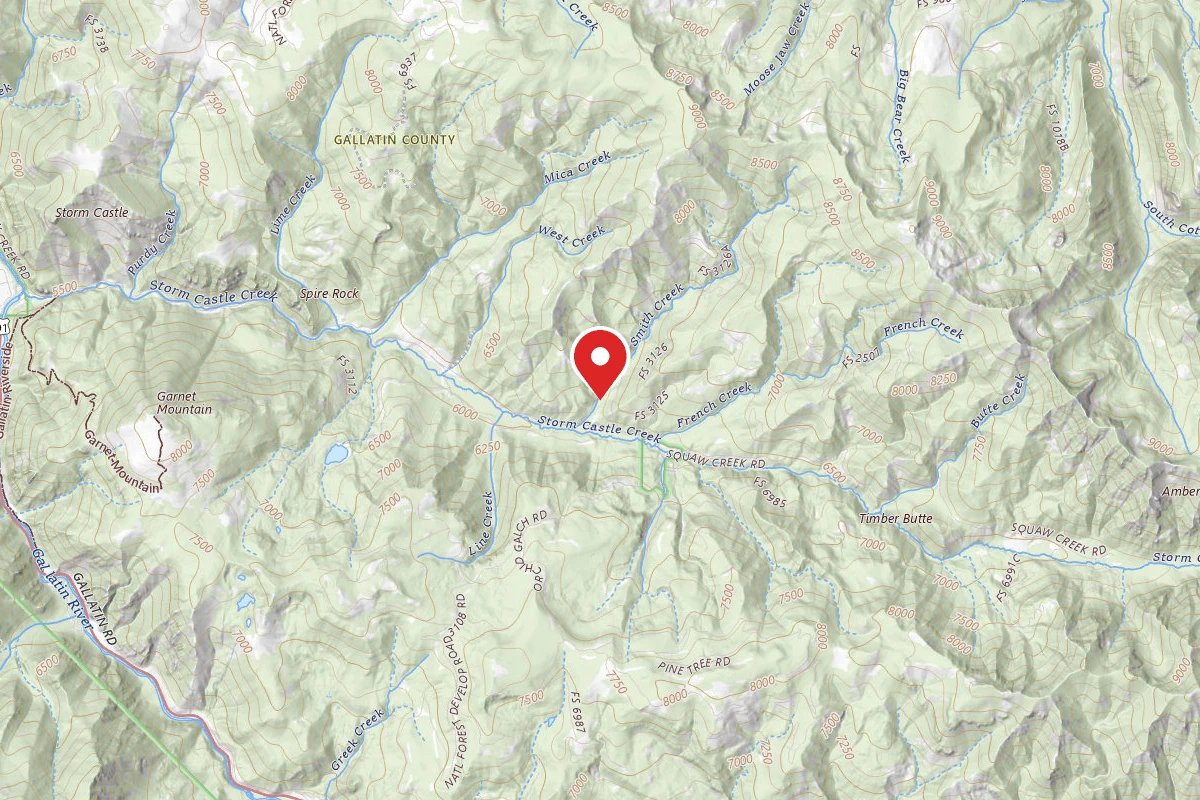 Custer Gallatin Dispersed Campsite FR3125-01