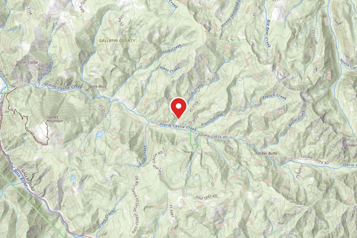 Custer Gallatin Dispersed Campsite FR3125-02