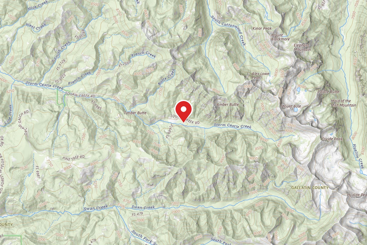 Custer Gallatin Dispersed Campsite FR132-50