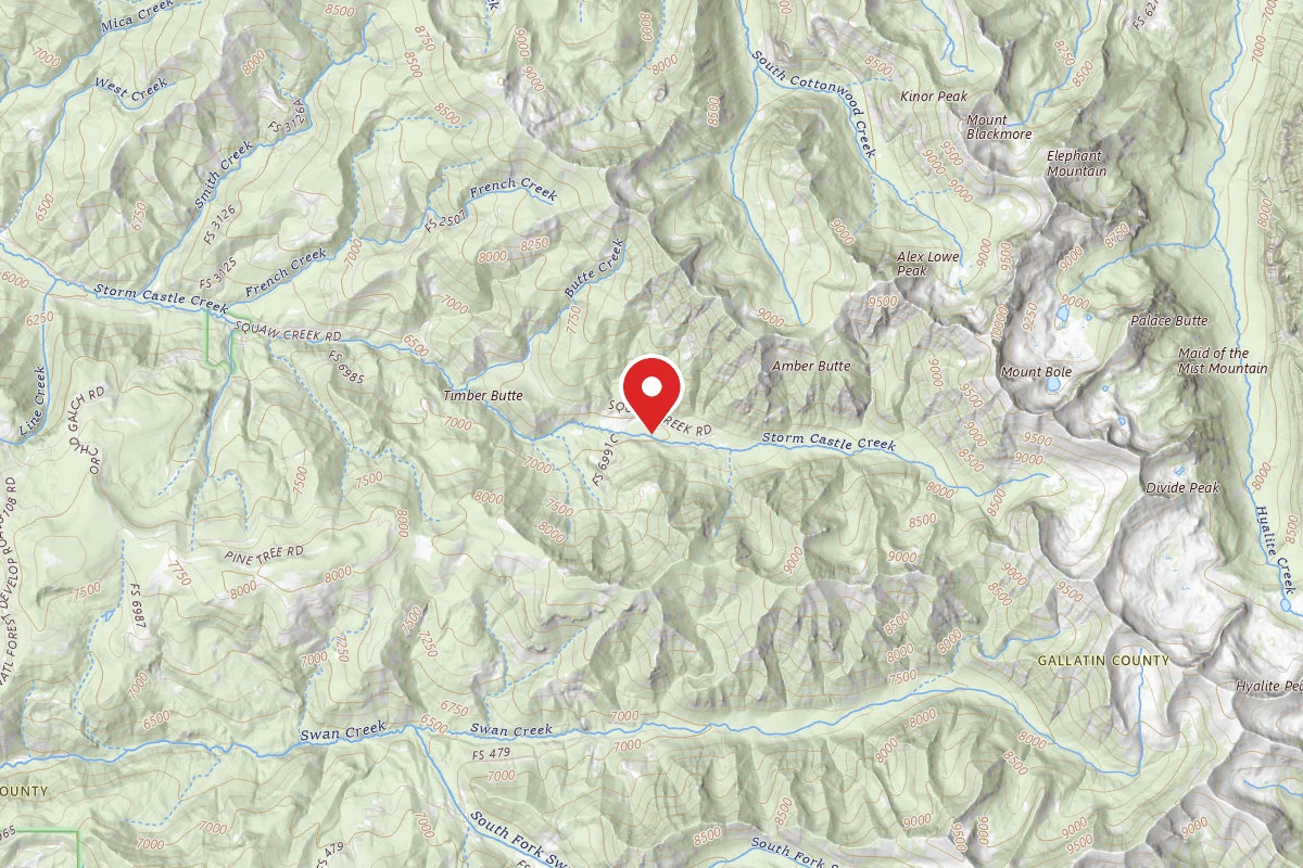 Custer Gallatin Dispersed Campsite FR132-51