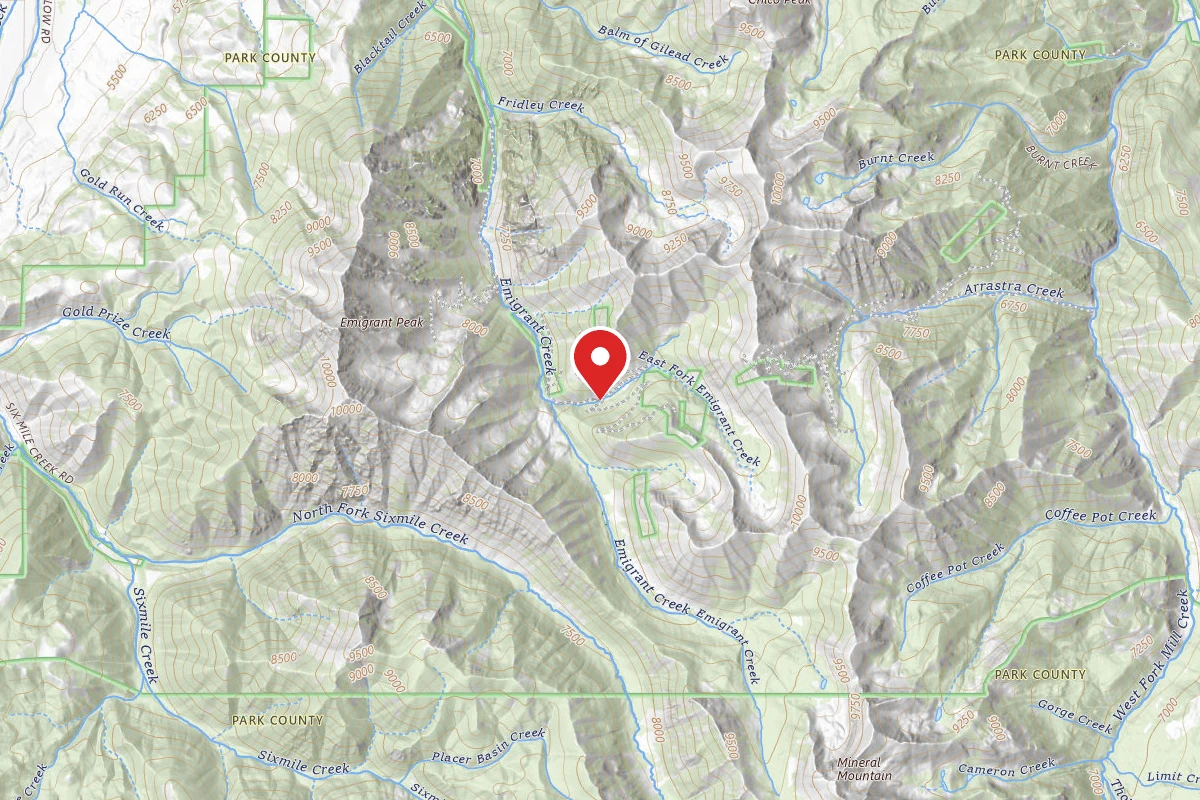 Custer Gallatin Dispersed Campsite EM GULTCH 2