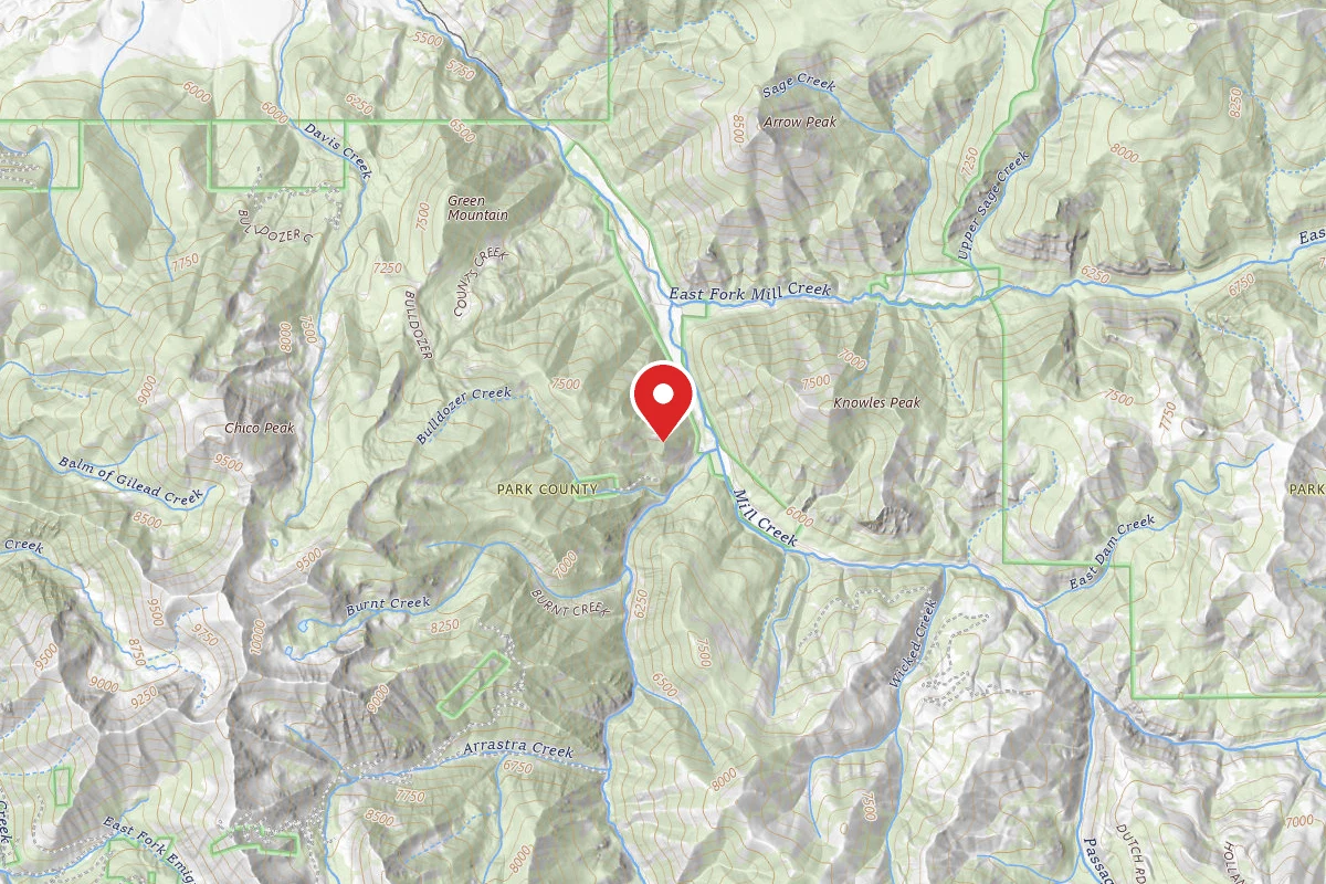 Custer Gallatin Dispersed Campsite D DOZE 70