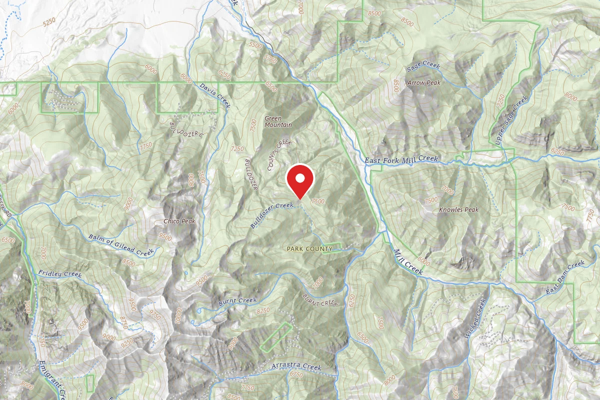 Custer Gallatin Dispersed Campsite BDOZE007