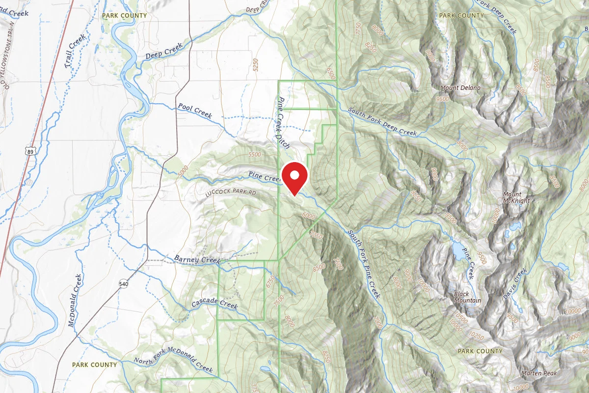 Gallatin National Forest Pine Creek Campground