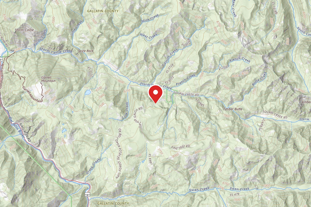 Custer Gallatin Dispersed Campsite FR3108-01