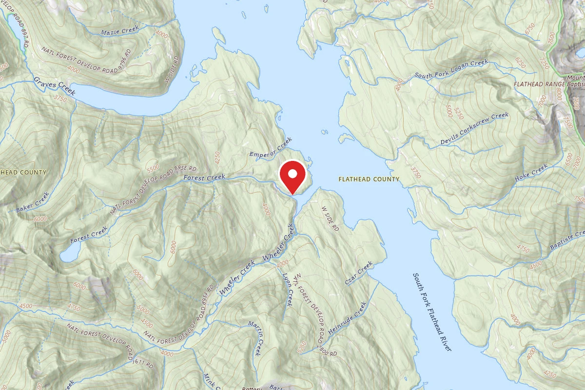 Forest Dispersed Camp Southwest