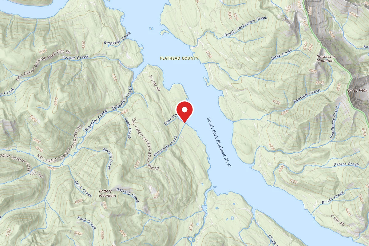 Heinrude Dispersed Camp South Point