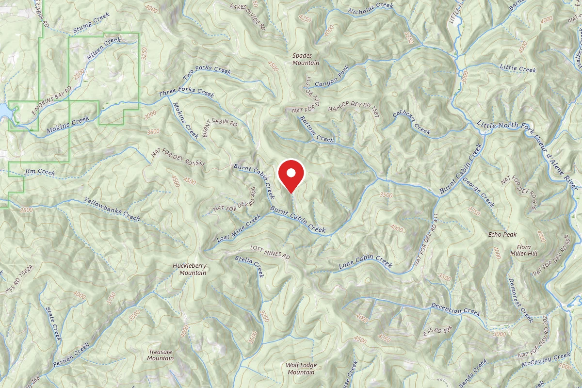Idaho Panhandle Dispersed Campsite 1587 MM 2.0