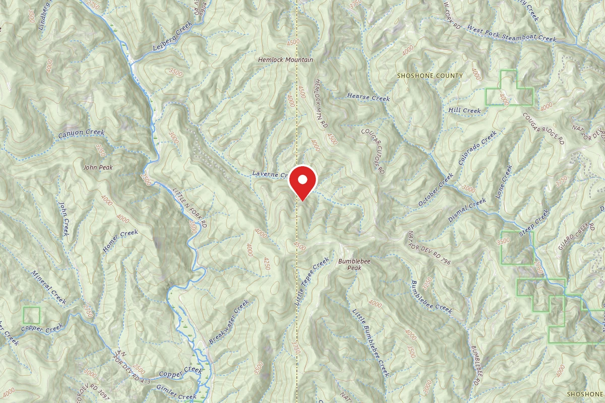 Idaho Panhandle Dispersed Campsite RD 919 MM 2.0