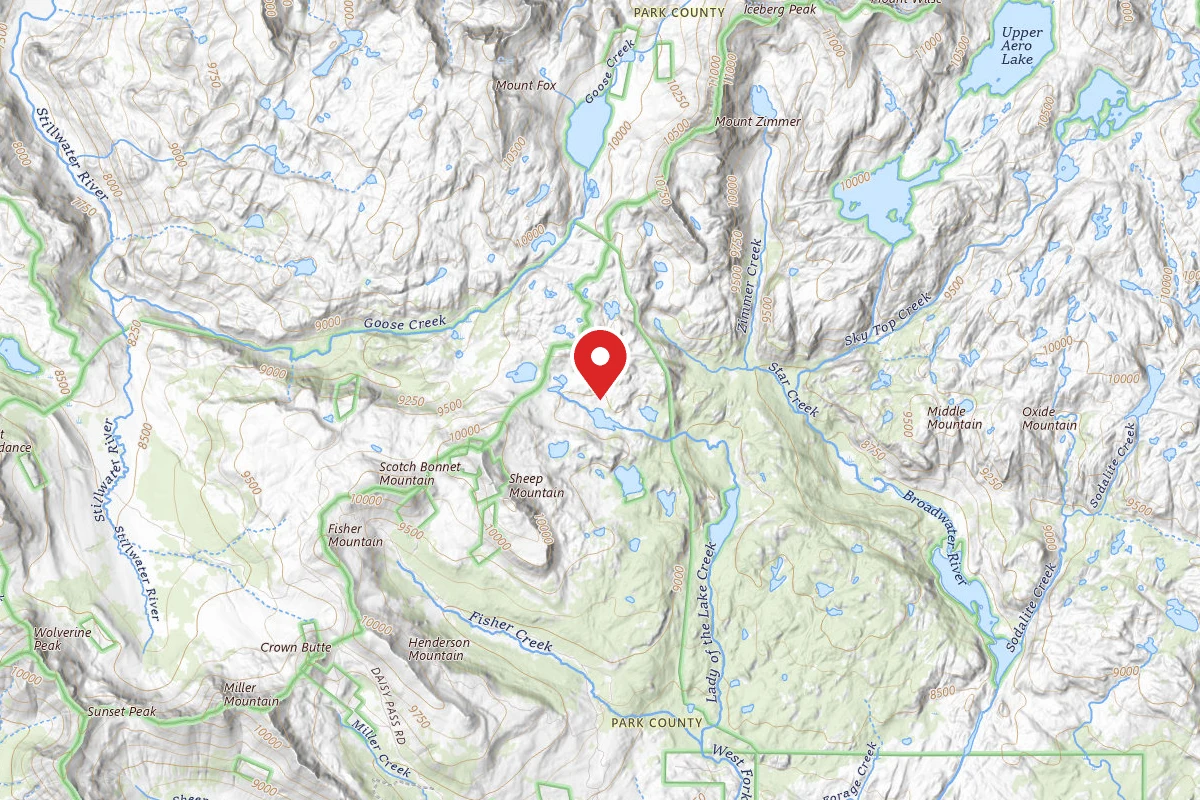 Custer Gallatin Dispersed Campsite LONG LAKE-004
