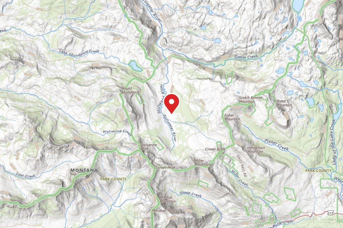 Custer Gallatin Dispersed Campsite WOLVERINE-001