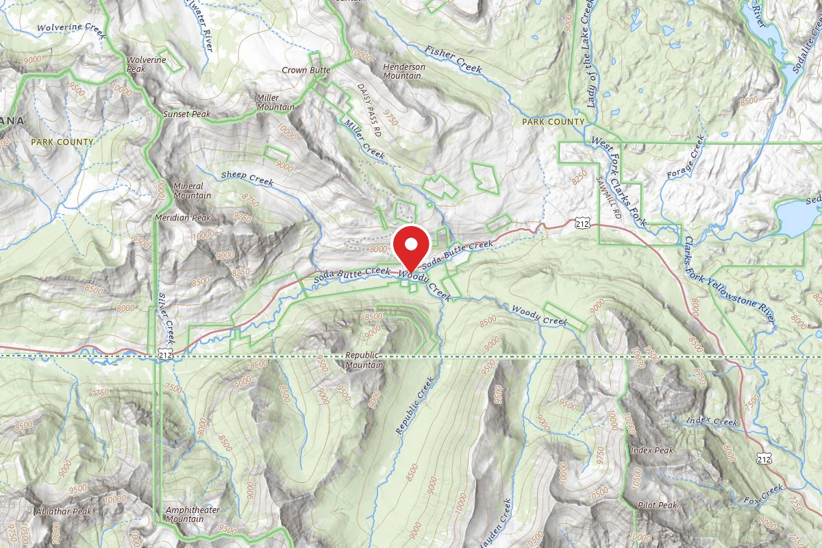 Custer Gallatin Dispersed Campsite REPUBLIC LOT-001