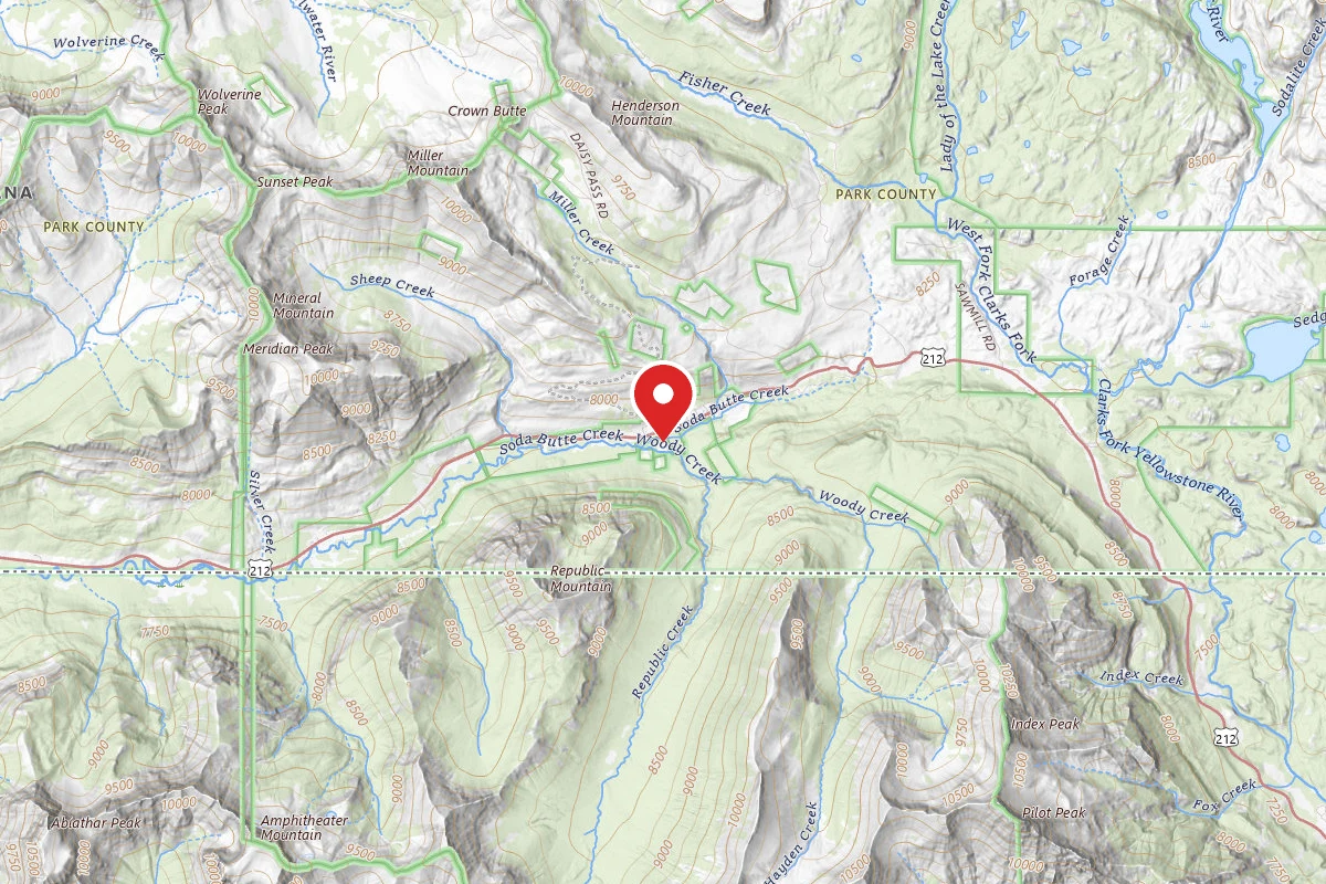 Custer Gallatin Dispersed Campsite REPUBLIC LOT-002