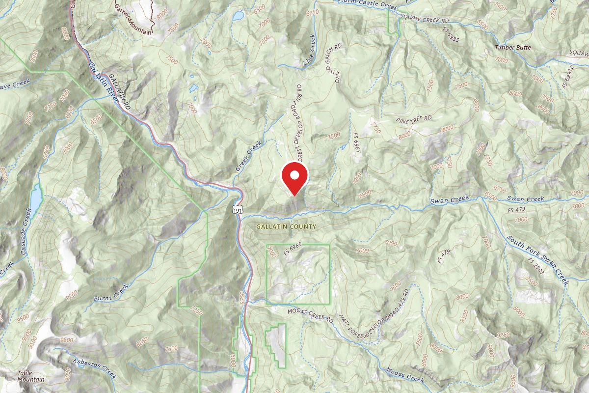 Custer Gallatin Dispersed Campsite FR3108-03