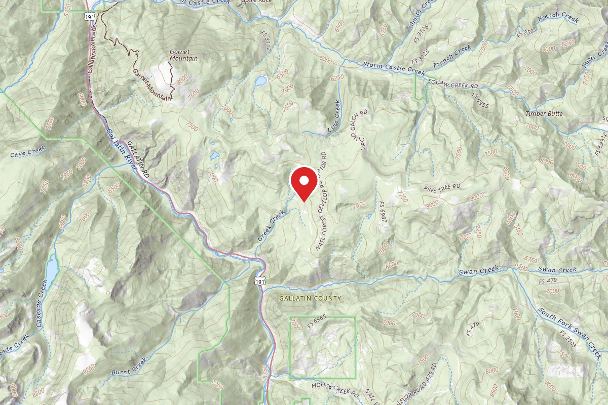 Custer Gallatin Dispersed Campsite FR3108-04