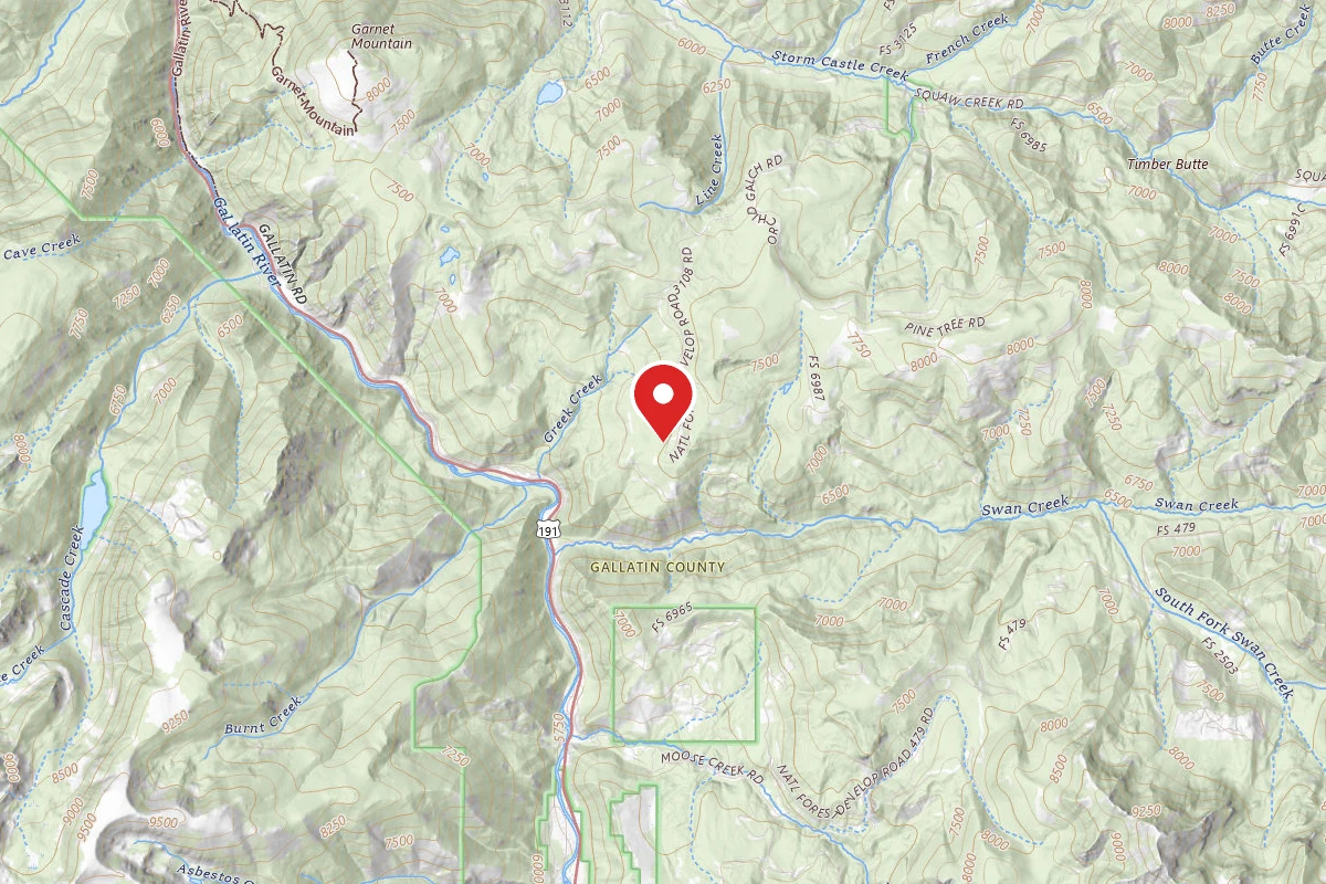 Custer Gallatin Dispersed Campsite FR3108-05