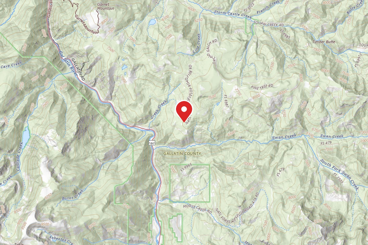 Custer Gallatin Dispersed Campsite FR3108-06