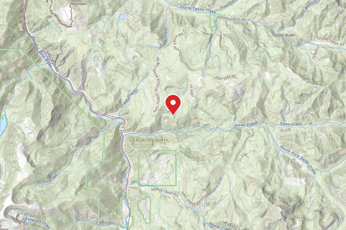 Custer Gallatin Dispersed Campsite FR3108-14