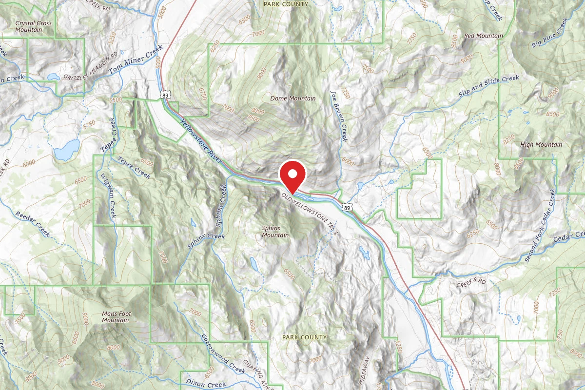 Custer Gallatin Dispersed Campsite OLD YELLOWSTONE TRAIL-002