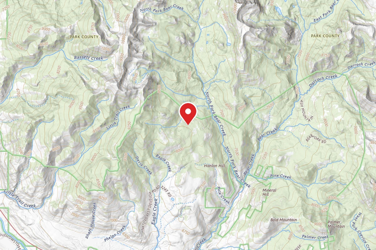 Custer Gallatin Dispersed Campsite EAGLE CREEK ROAD-007