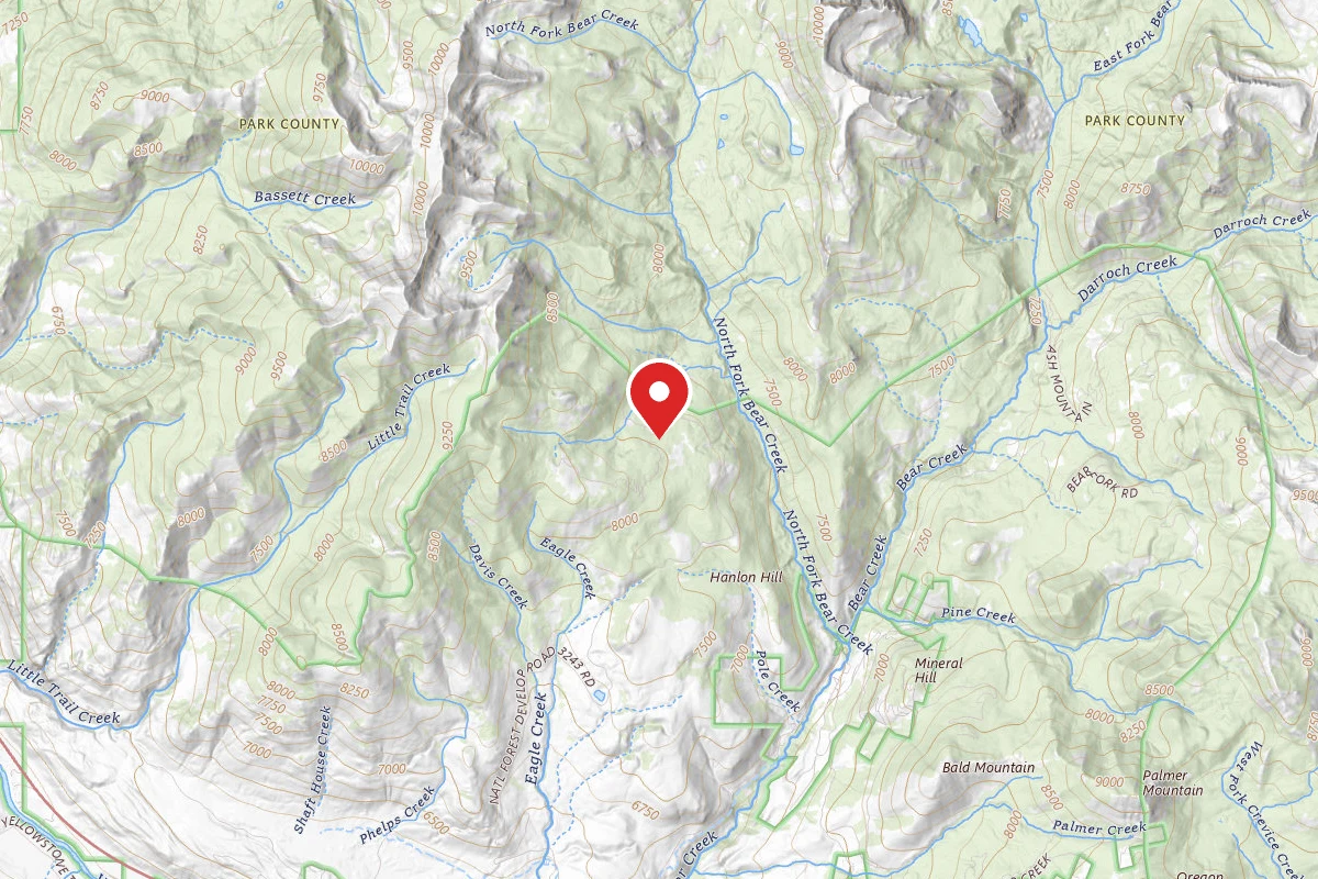Custer Gallatin Dispersed Campsite EAGLE CREEK ROAD-009