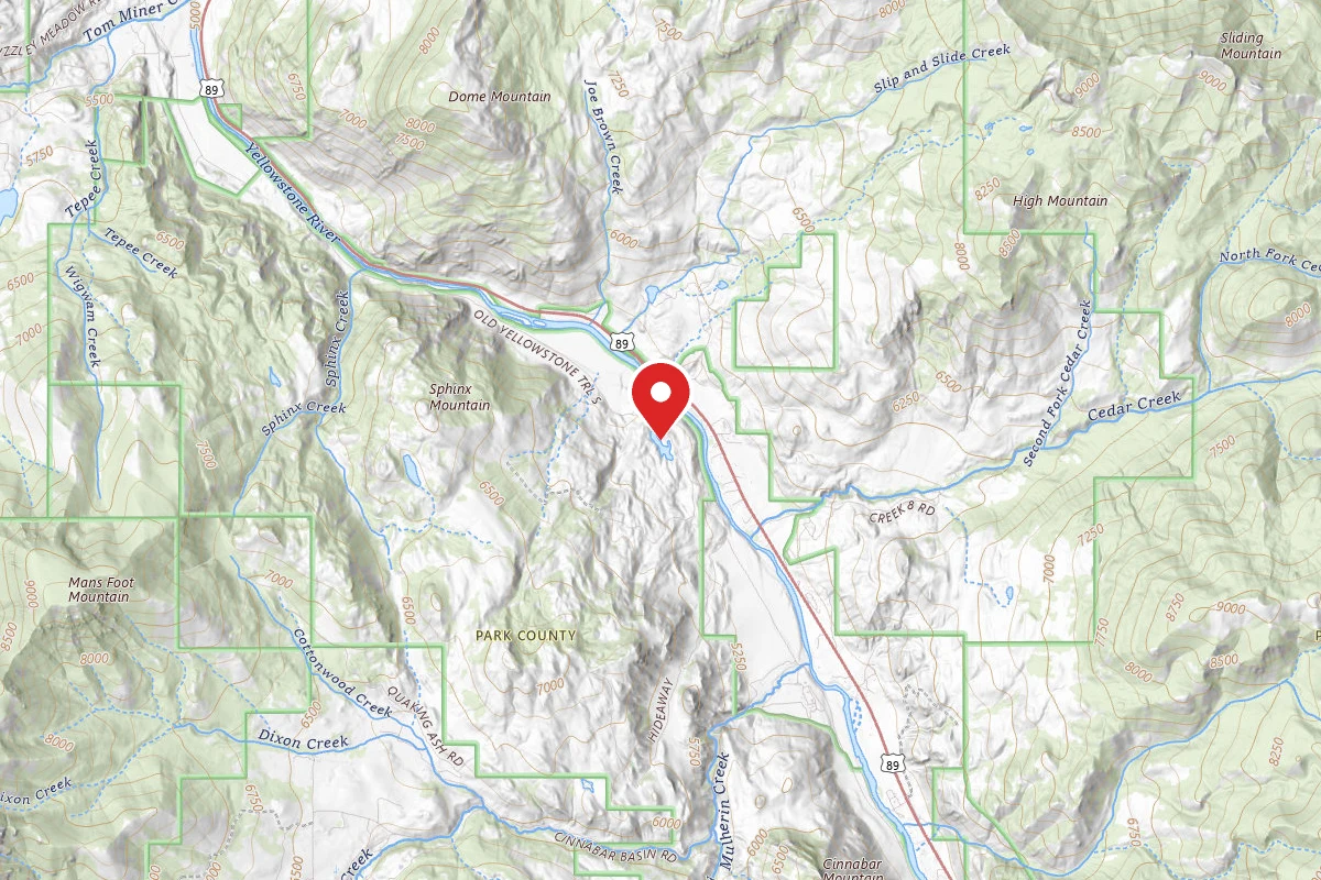 Custer Gallatin Dispersed Campsite OLD YELLOWSTONE TRAIL-005