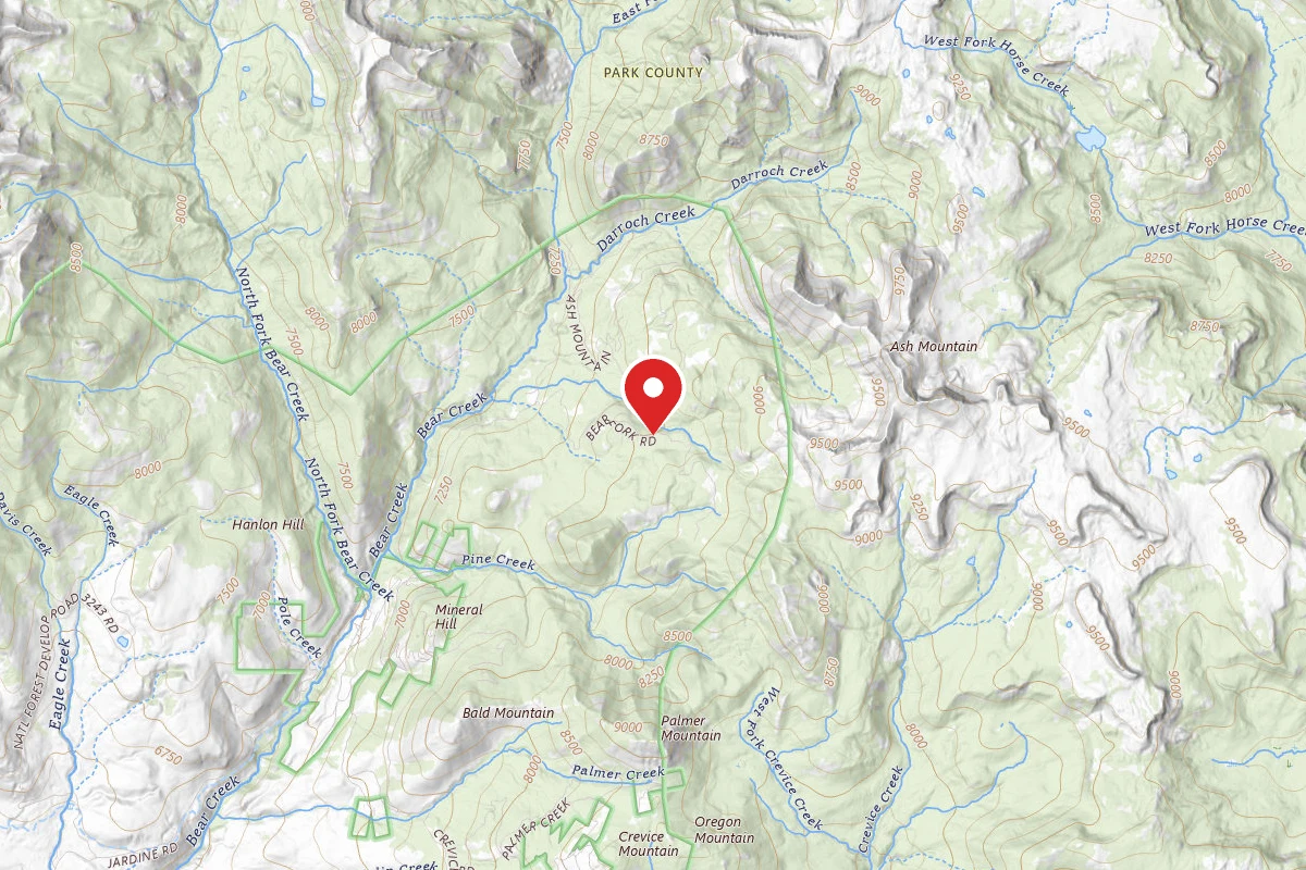 Custer Gallatin Dispersed Campsite BEAR FORK ROAD-003