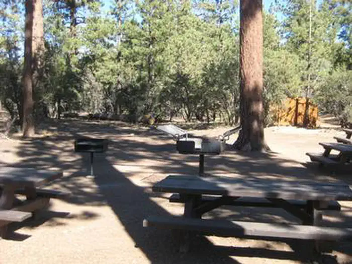 Tanglewood Group Camp — BBQ Grills & Picnic Tables at Tanglewood Group Camp Sign