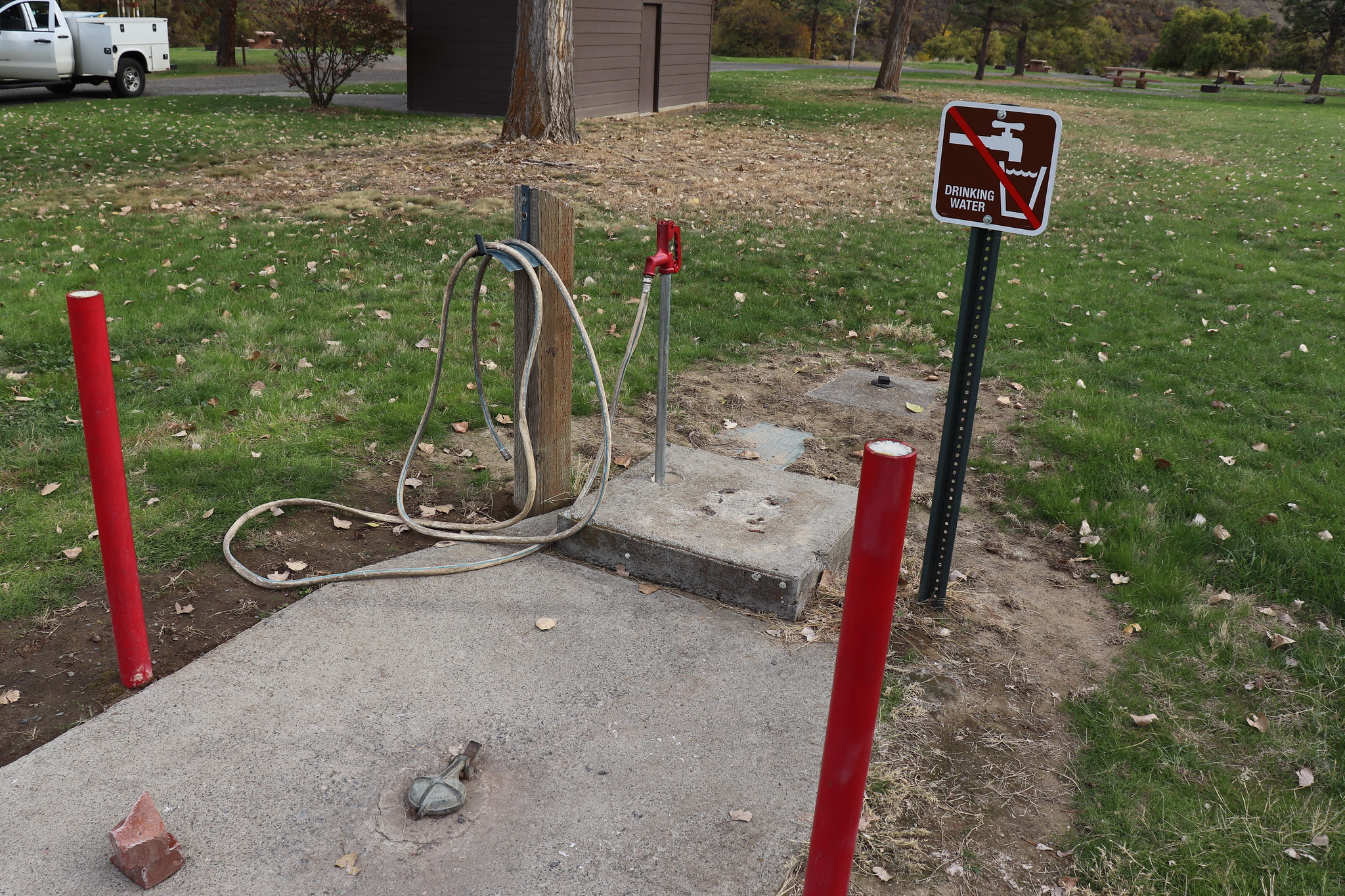 Hammer Creek Recreation Site — Water spicket at Hammer Creek