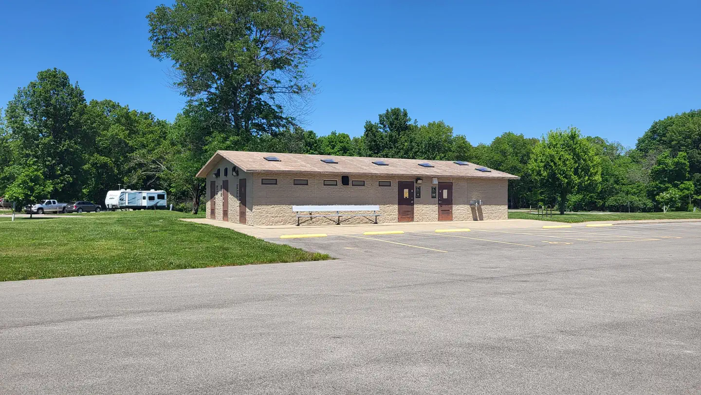 Forrest W. Bo Wood — Main Shower Building in Area 2