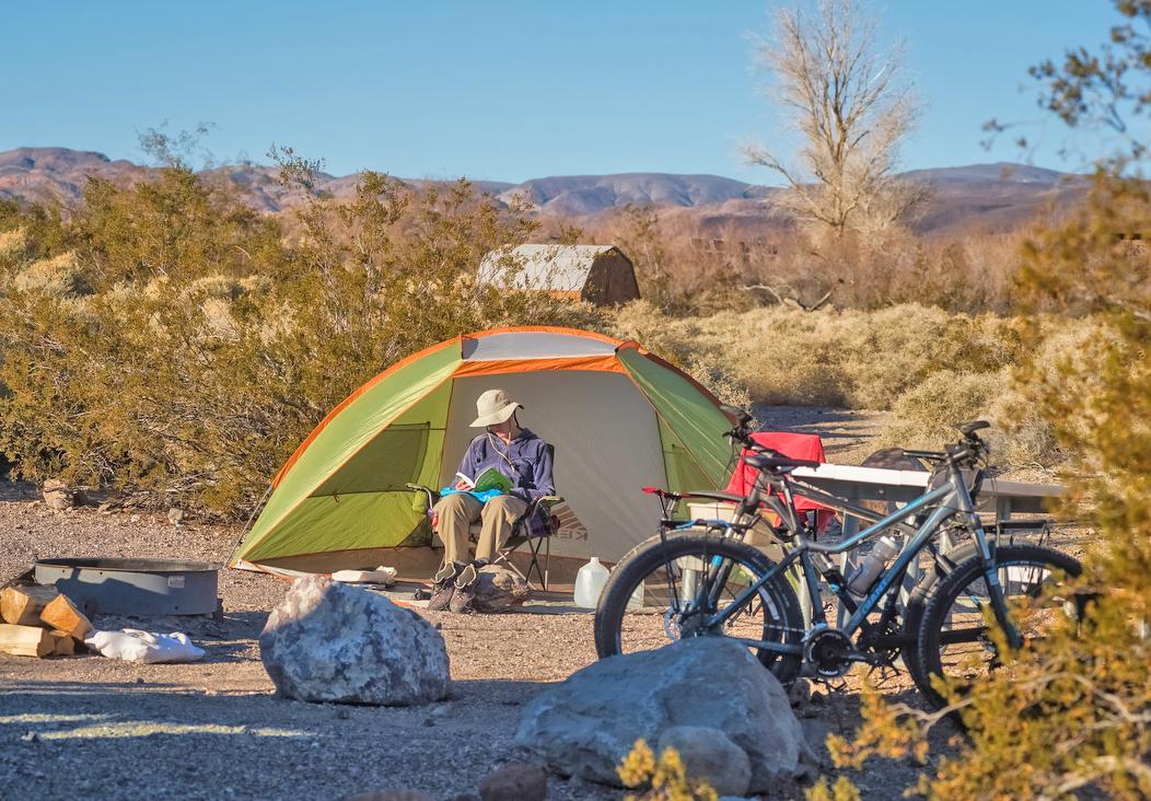 Mesquite Spring Campground — Mesquite Springs Sample Camp Site #1