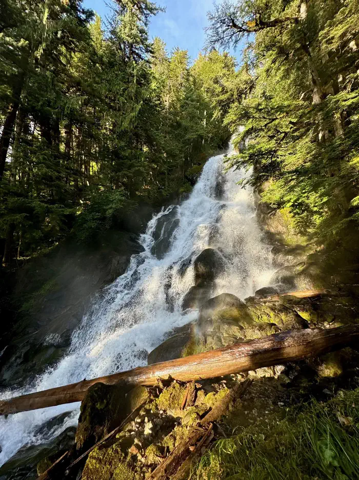 Berners Bay Cabin β Waterfall near Cabin