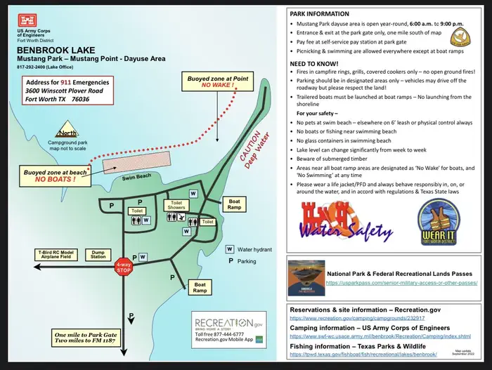 Mustang — MUSTANG PARK - Park Map