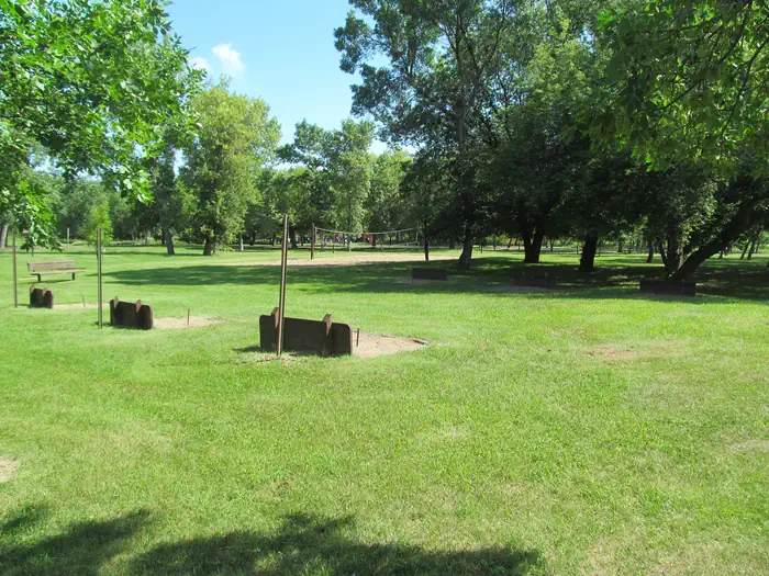 Downstream Campground (nd) — Horseshoe Pits at the Downstream Campground