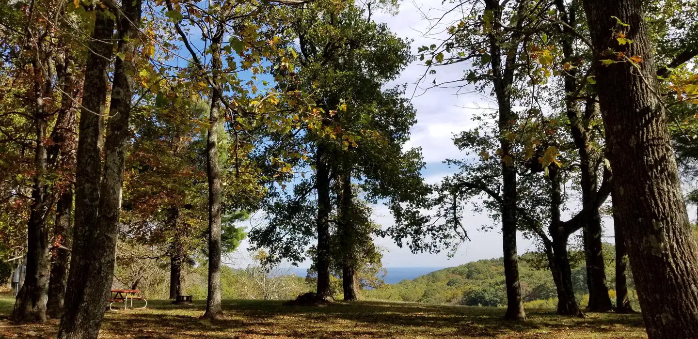 Rocky Knob Campground — Rocky Knob in the sunshine.