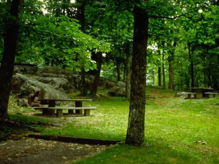 Rocky Knob Campground — Rocky Knob Picnic Area