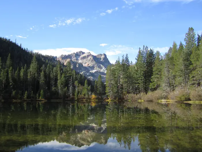 Sardine Lake — Sierra Buttes at Sardine Lake