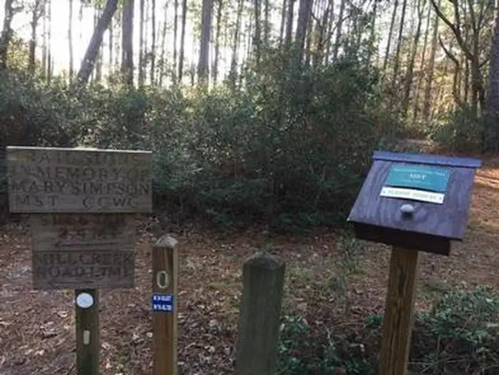 Oyster Point Campground — Neusiok Trailhead next to campground