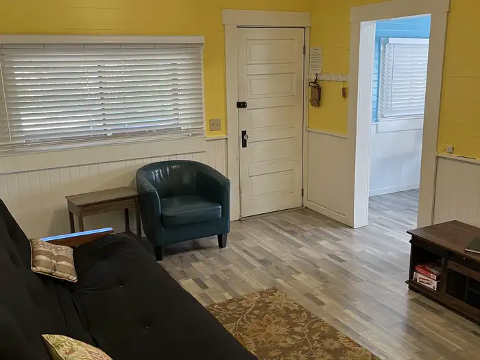 Forest Glen Guard Station — Main Entrance through front door.