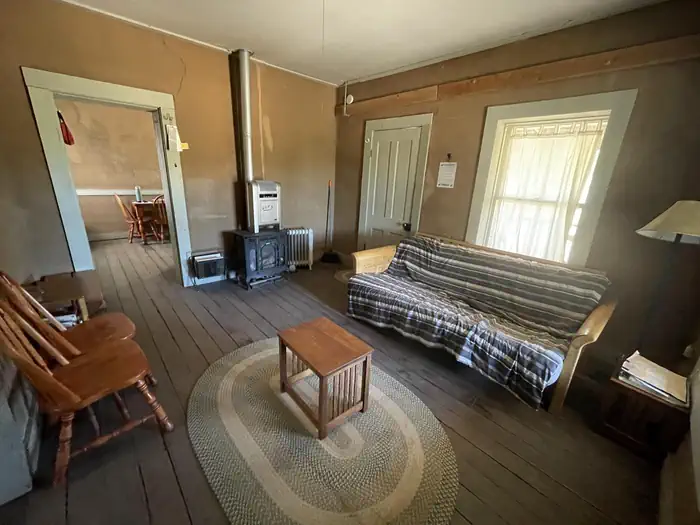 Kentucky Camp Cabin And Headquarters Building — Living Room