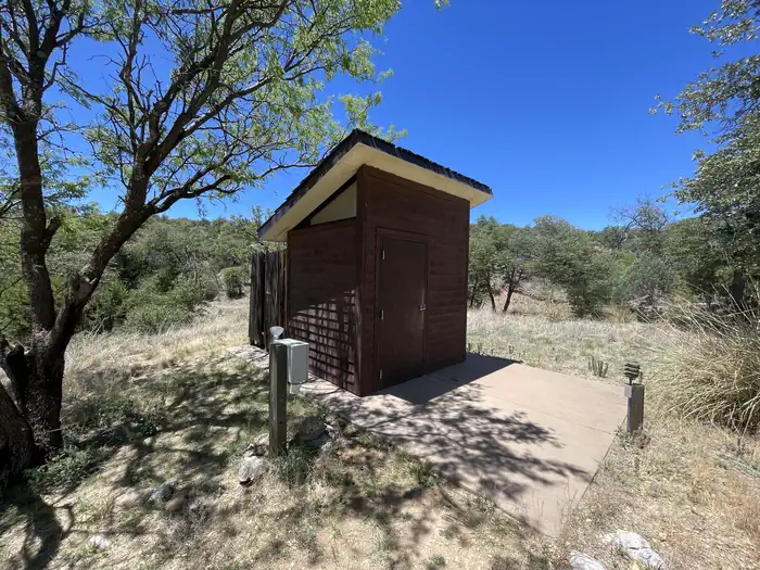 Kentucky Camp Cabin And Headquarters Building — Vault Toilet