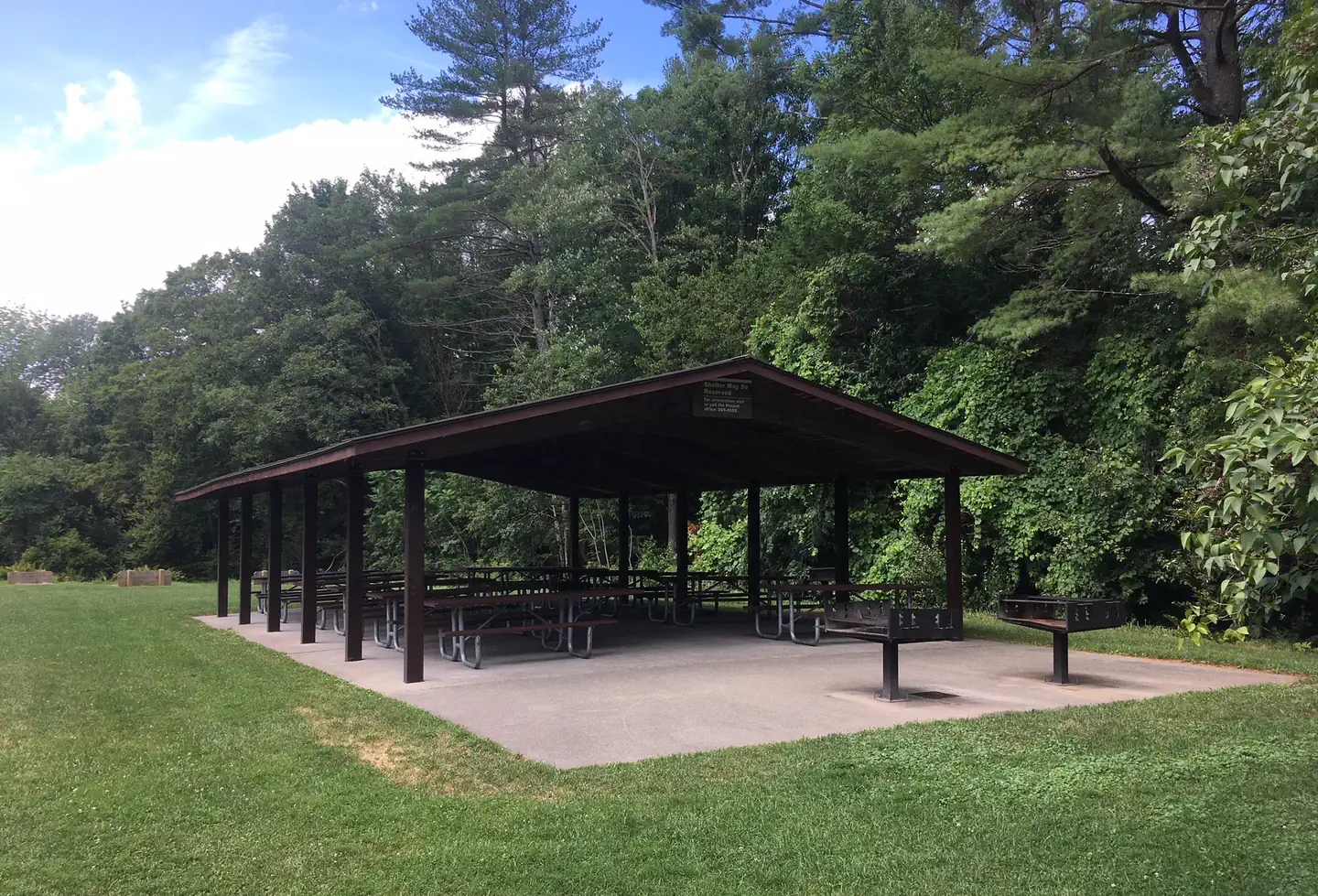 North Hartland Lake Beach (Vt) — Upper Shelter